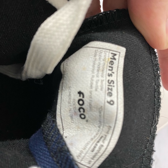 SEATTLE SEAHAWKS Blue/White FOCO NFL "High Top Sneakers" Shoes (Men's Size 9) - Picture 6 of 6